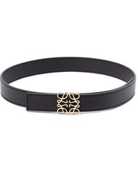 Loewe - Cinturón Con Hebilla Del Logo - Lyst
