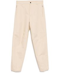 Lanvin - Zipped Hem Tapered Trousers - Lyst