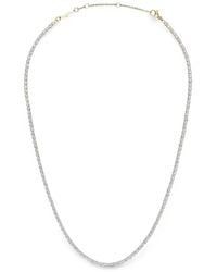Daniel Wellington - Classic Crystal-Embellished Tennis Necklace - Lyst