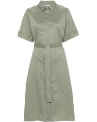 Peserico - Midi Shirt Dress - Lyst