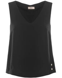 Herno - V-Neck Blouse - Lyst
