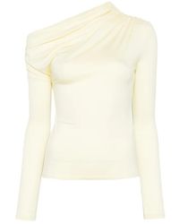 Patrizia Pepe - Draped Asymmetric Top - Lyst
