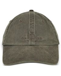 Stone Island - Cappello Da Baseball Con Ricamo - Lyst