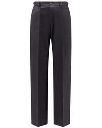 PT Torino - Pantalon Droit Michael À Plis Marqués - Lyst