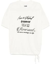 Izzue - T-Shirt Mit Grafischem Print - Lyst