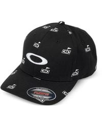 Oakley - Flag-Print Logo-Embroidered Cap - Lyst