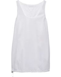 Prada - Re-Nylon Reversible Mini Dress - Lyst