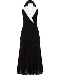 Rebecca Vallance - Robe Mi-Longue Plissée À Dos Nu Emma - Lyst