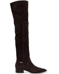 Liu Jo - Suede Over-The-Knee Boots - Lyst