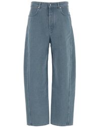 Givenchy - Couture Seam Logo-Patch Jeans - Lyst