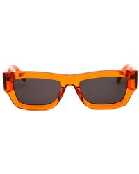 Palm Angels - Auberry Rectangle-Frame Sunglasses - Lyst