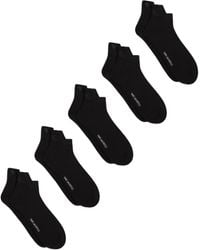 Karl Lagerfeld - Set Di 5 Paia Di Calzini Kameo Con Logo - Lyst