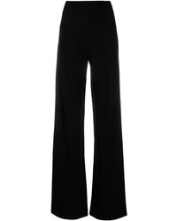 FEDERICA TOSI - Knitted Wide-leg Trousers - Lyst