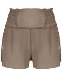 Rick Owens - Shirred-Detail Shorts - Lyst
