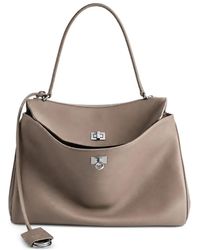 Balenciaga - Medium Rodeo Leather Tote Bag - Lyst