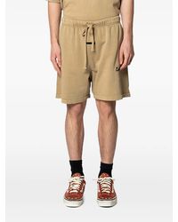 Fear Of God - Short En Coton À Logo Imprimé - Lyst