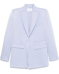 Alex Perry - Satin Crepe Blazer - Lyst