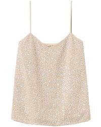 Twinset - パールディテール スパンコール トップ - Lyst