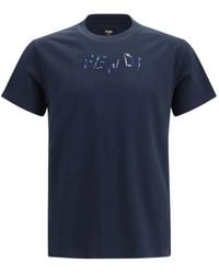 Fendi - Cotton T-Shirt - Lyst