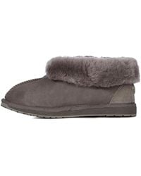 EMU - Suède Gevoerde Slippers - Lyst