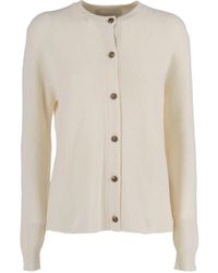Ballantyne - Cardigan Con Scollo Rotondo - Lyst