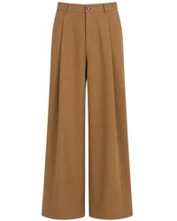 Societe Anonyme - Pleated Wide-Leg Trousers - Lyst