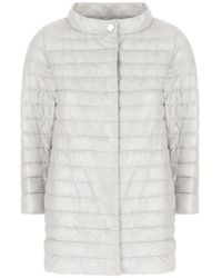 Herno - Veste Matelassée Rossella À Coupe Évasée - Lyst