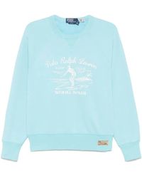 Polo Ralph Lauren - Sweatshirt Mit Grafischem Print - Lyst