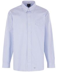 J.Press - Striped Button-Down Shirt - Lyst