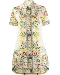 Etro Blousejurk Met Bloemenprint - Meerkleurig