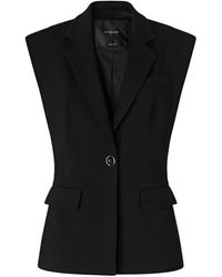 Pinko - Sleeveless Single-Breasted Waistcoat - Lyst