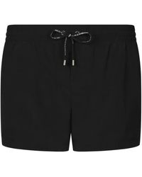 Dolce & Gabbana - Classic Swimsuit With Elastic Waistband - Lyst