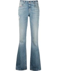 DIESEL - D-Ebbey Flared Jeans - Lyst