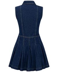 nikki bustier denim mini dress sarah_pelham on LTK