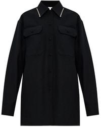Jil Sander - Blouse Verfraaid Met Kralen - Lyst