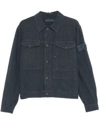 Stone Island - Buttoned Flap-Pocket Jacket - Lyst