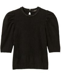 Twinset - Pull En Fil Recyclé À Strass - Lyst