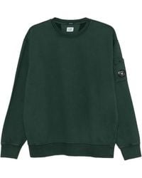C.P. Company - Sweat À Détail De Lentille Signature Et À Poche Sur La Manche - Lyst