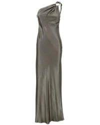 Max Mara - One-Shoulder Maxi Dress - Lyst