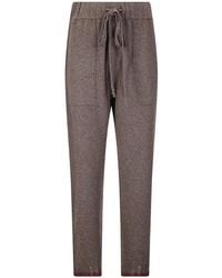 Uma Wang - Drawstring-Waist Cashmere Track Pants - Lyst