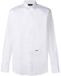 DSquared² Plain Button Shirt - White