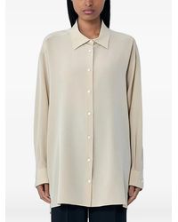 The Row - Button Long-Sleeve Shirt - Lyst