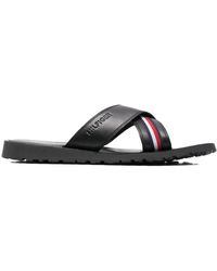 Tommy Hilfiger - Crossover-strap Sandals - Lyst