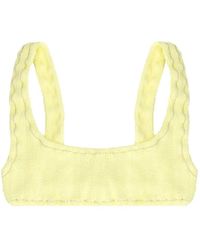 Reina Olga - Ginny Crinkled Bikini Top - Lyst