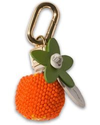 Miu Miu - Leather, Beads, And Metal Micro Trick - Lyst