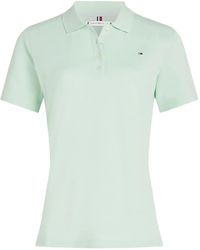 Tommy Hilfiger - Logo-Embroidered Polo Top - Lyst