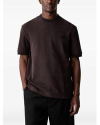 Fred Perry - Oversized T-Shirt - Lyst