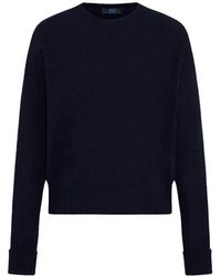 Kiton - Jersey De Lana Virgen Con Logo Estampado - Lyst