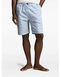 Polo Ralph Lauren - Check-Pattern Drawstring Pajama Shorts - Lyst