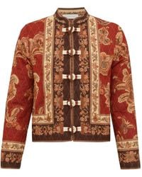 Zimmermann - Aster Quilted Floral-Print Bomber Jacket - Lyst